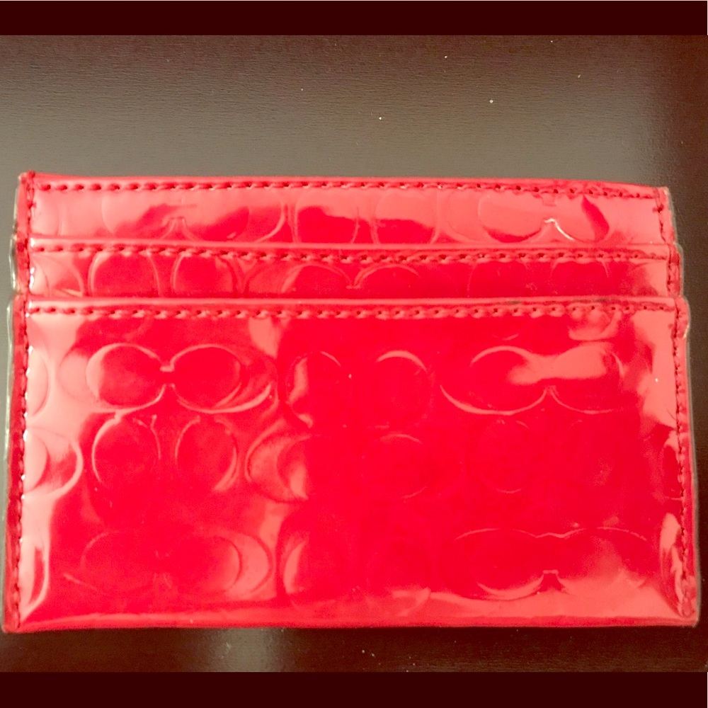⭐️Coach Small Red Wallet⭐️